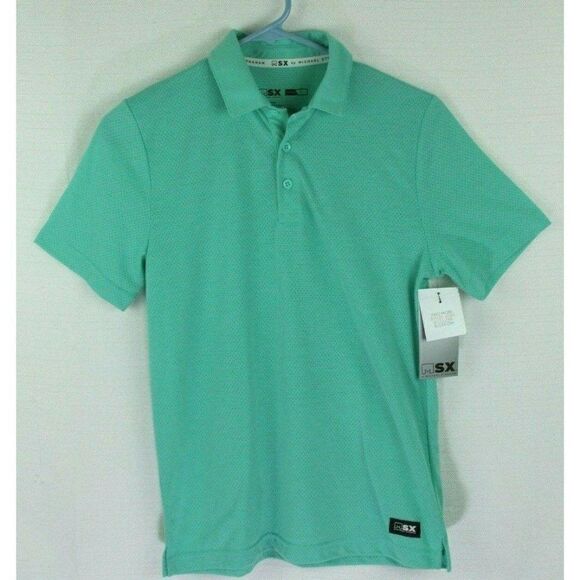 Michael Strahan Boys Polo Shirt MSX Large 14-16 - Picture 1 of 7